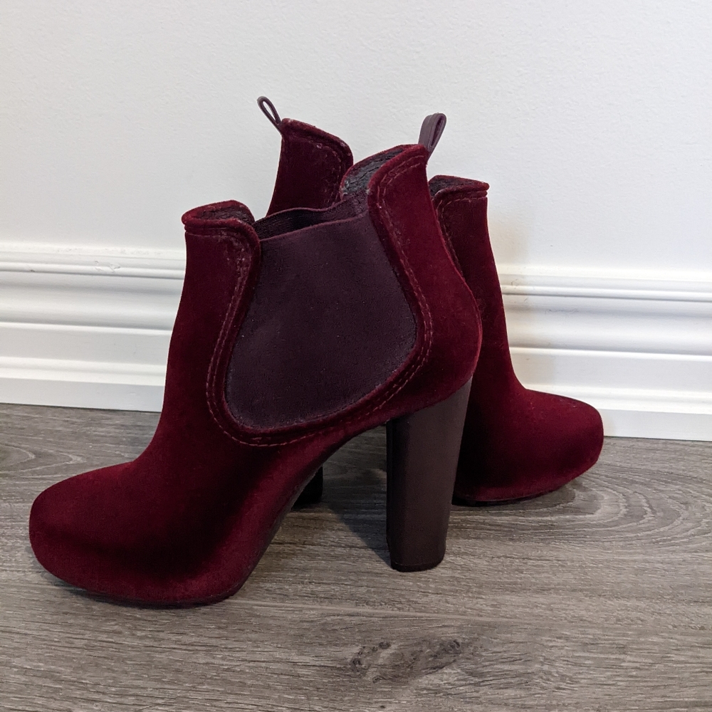 Lemon jelly heeled boots